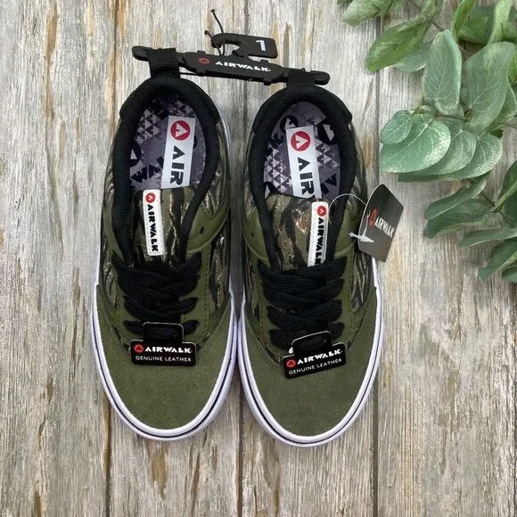 Little Boys Lace-Up Huntington Leather Sneakers Shoes Size 1 - Picture 2 of 8